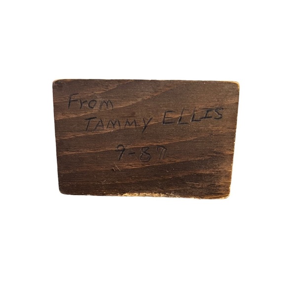 Vintage Homemade Goose Recipe Holder - Picture 3 of 3